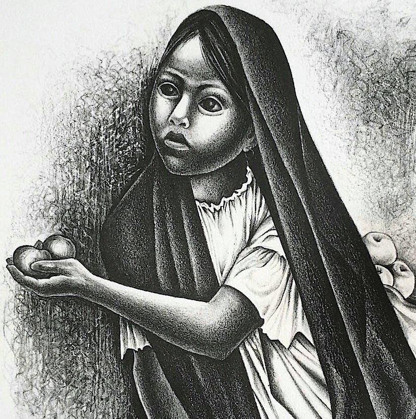 mexican village girl