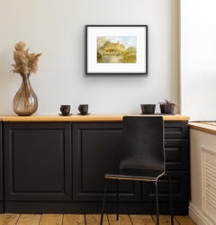 Elizabeth Chalmers, Lady Cottage in Nottgrove, Cotswold Art, English Painting