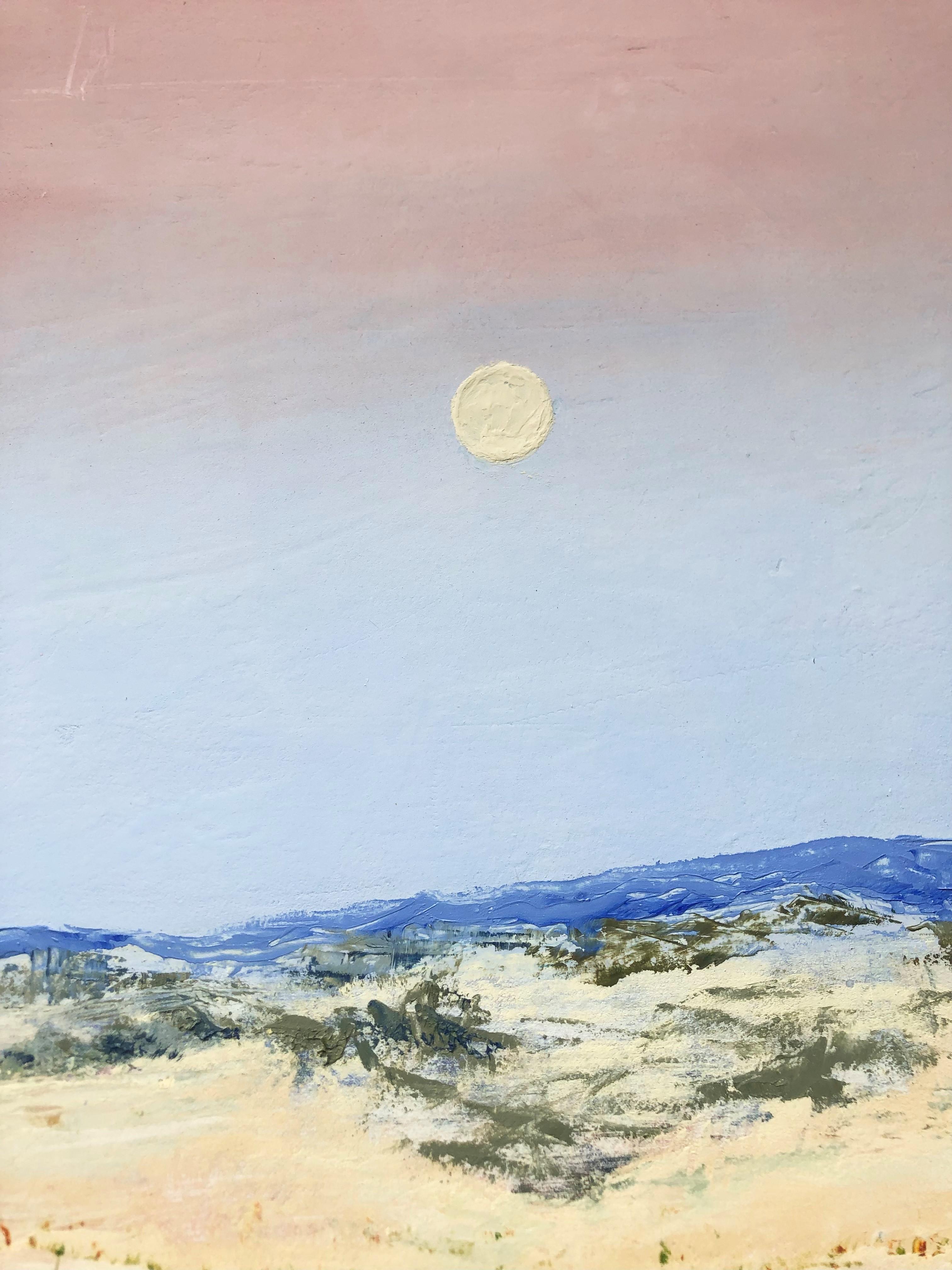 Cold Night Tonight — Elizabeth Corfe  (Landscape, Impressionist) 2021 For Sale 1