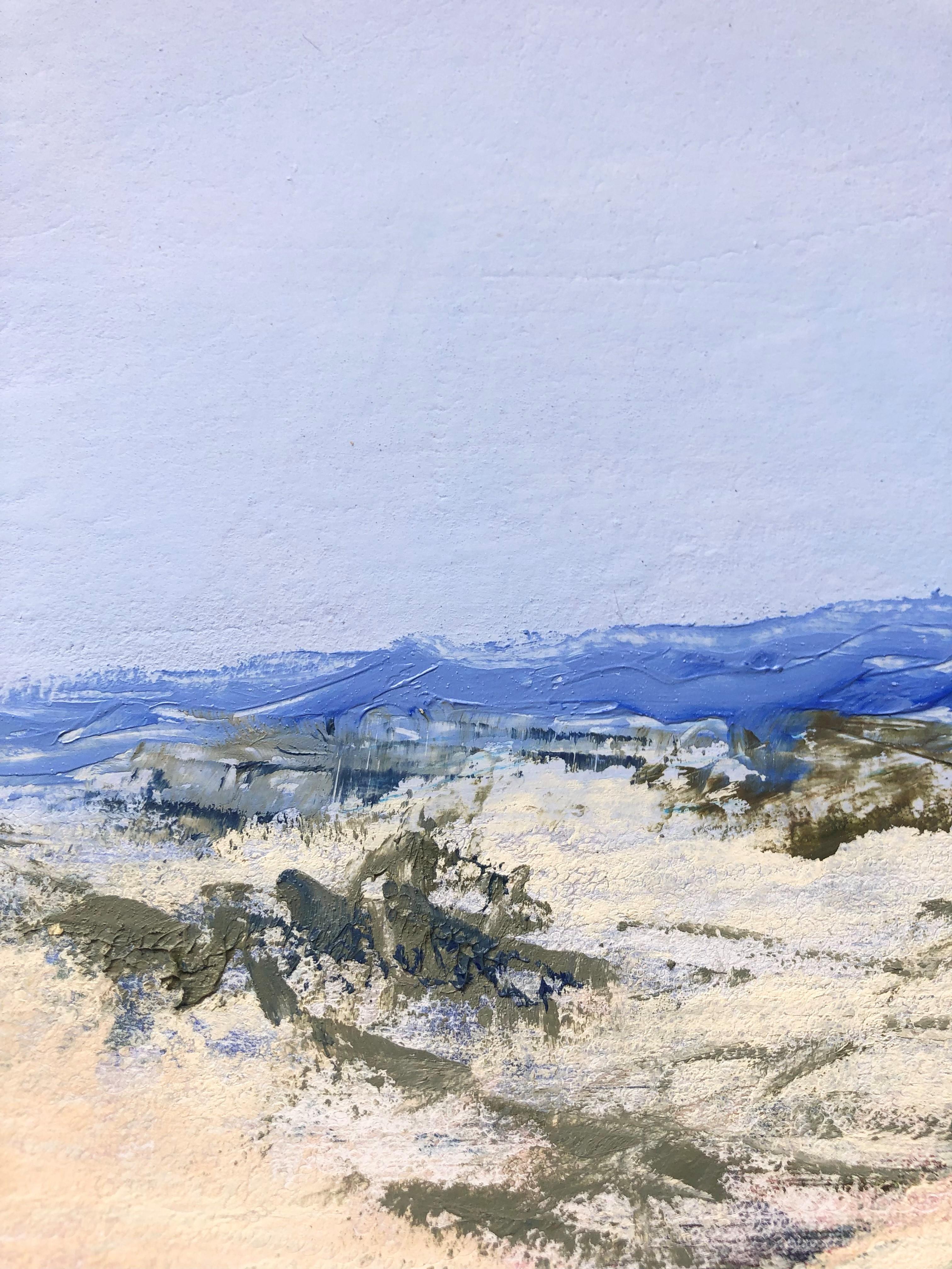 Cold Night Tonight — Elizabeth Corfe  (Landscape, Impressionist) 2021 For Sale 2