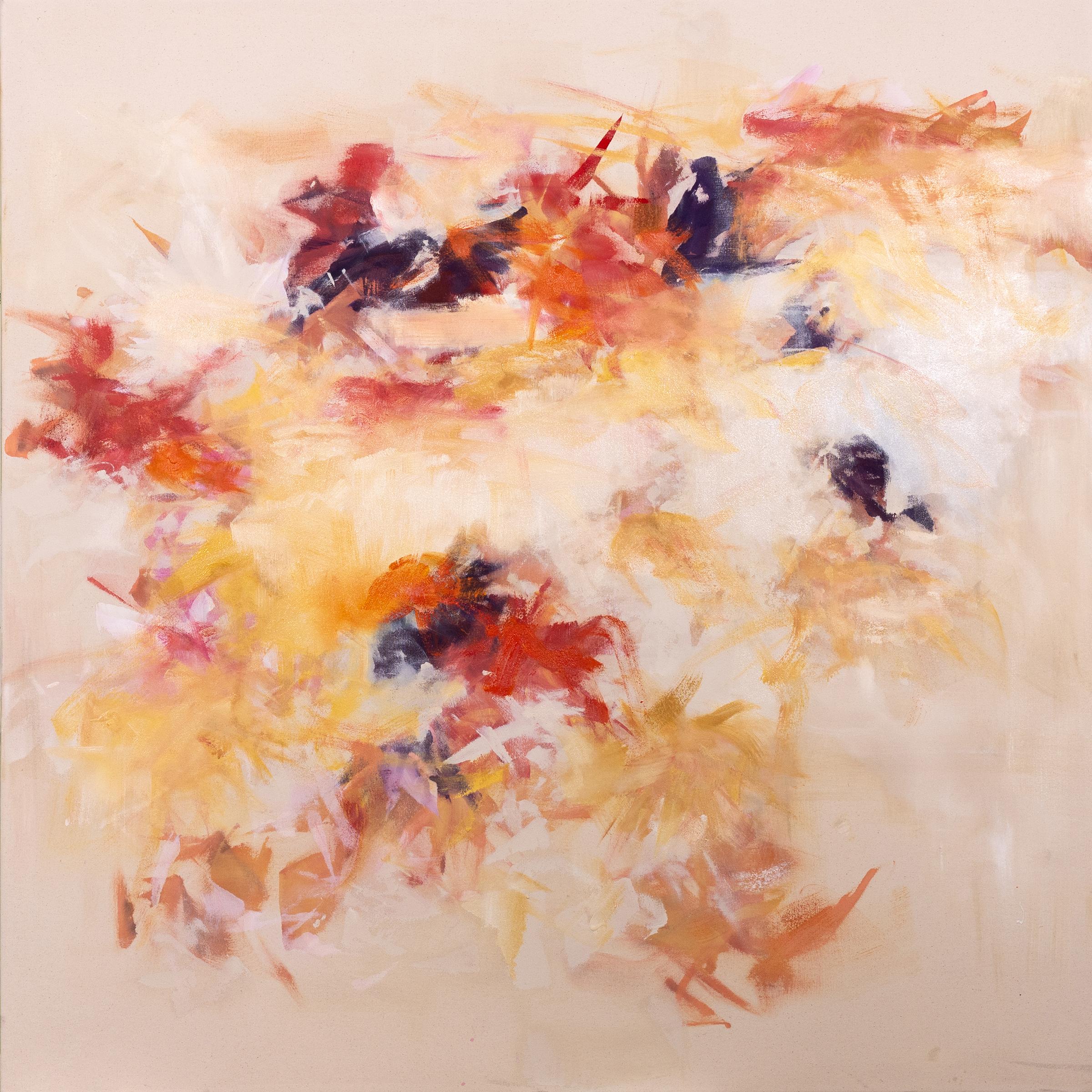 Landscape Painting de Elizabeth Dexheimer - Jardín de día IV
