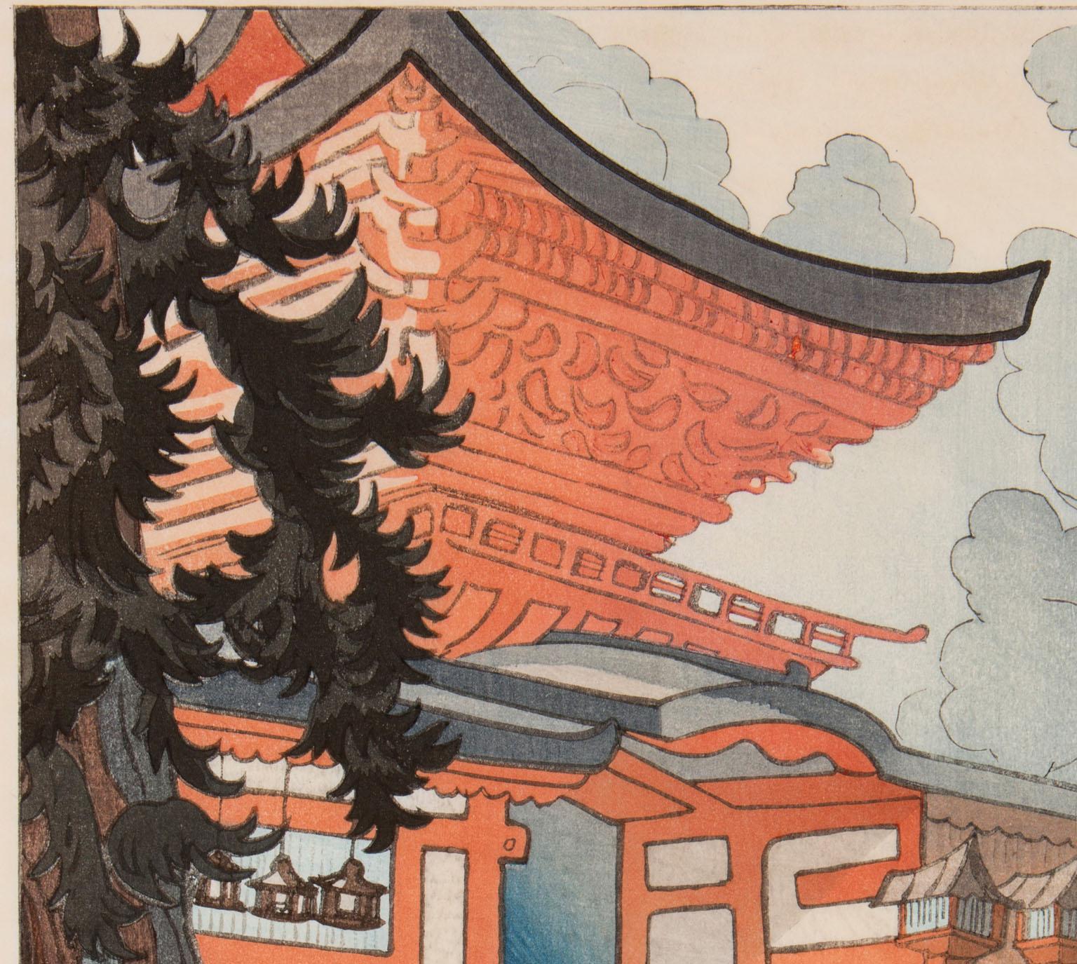 Kasuga Taisha Shrine, Nara - Print by Elizabeth Eaton Burton