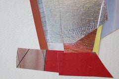 Lobby Arc, Abstract Mixed Media Collage on Paper, 2020