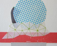 Wanderings (Cloud) Oct21, Abstract Monoprint on Paper, 2021