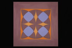 Geometric Modern Painting "From the Center"