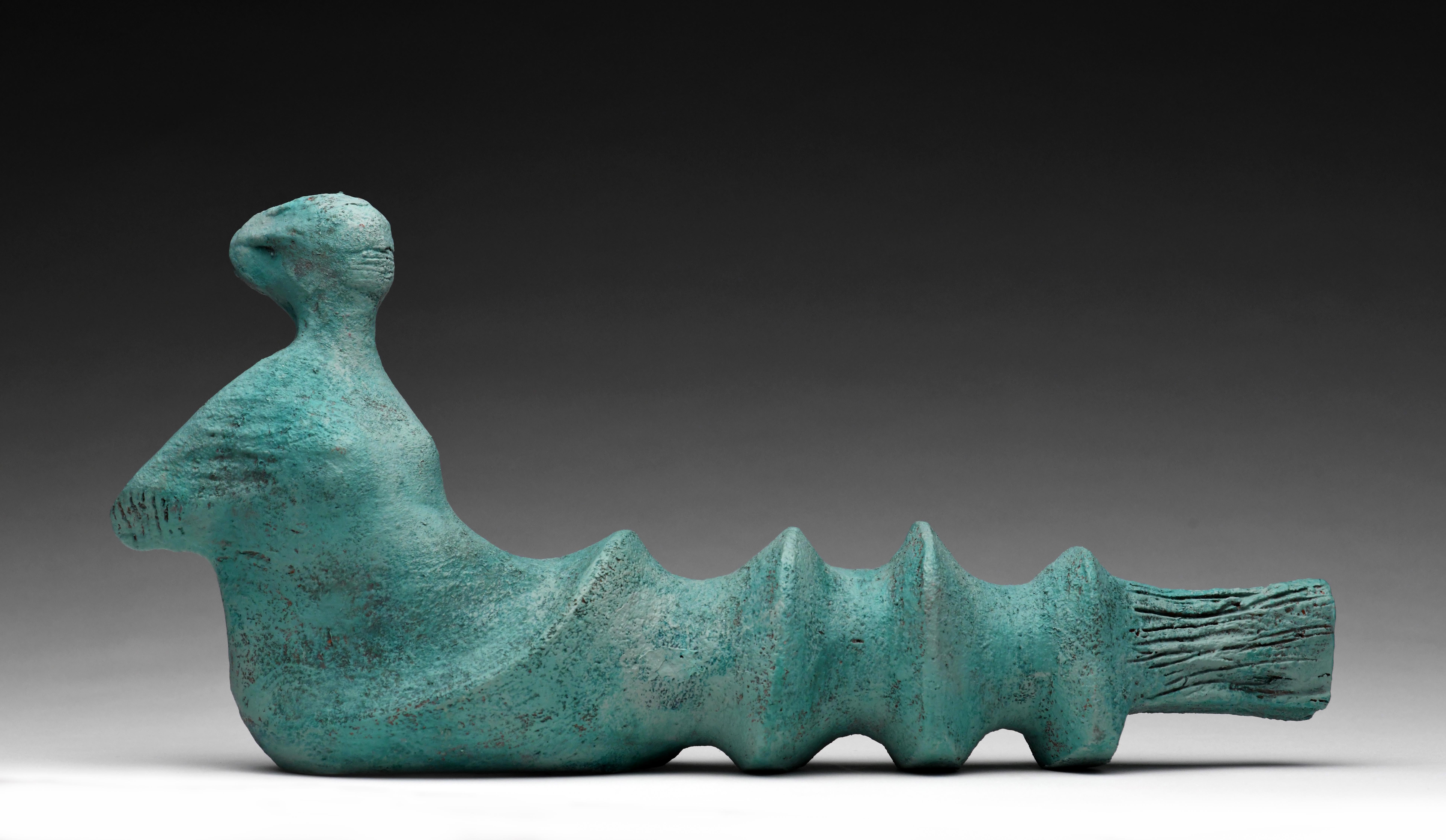 Reclining Figure - Sculpture by Elizabeth Freire