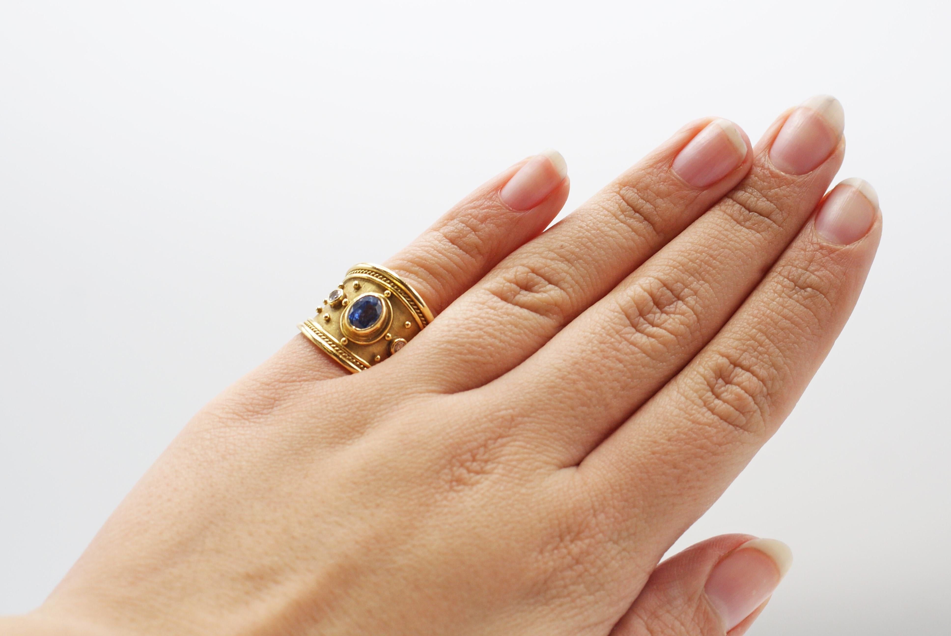 second hand elizabeth gage rings