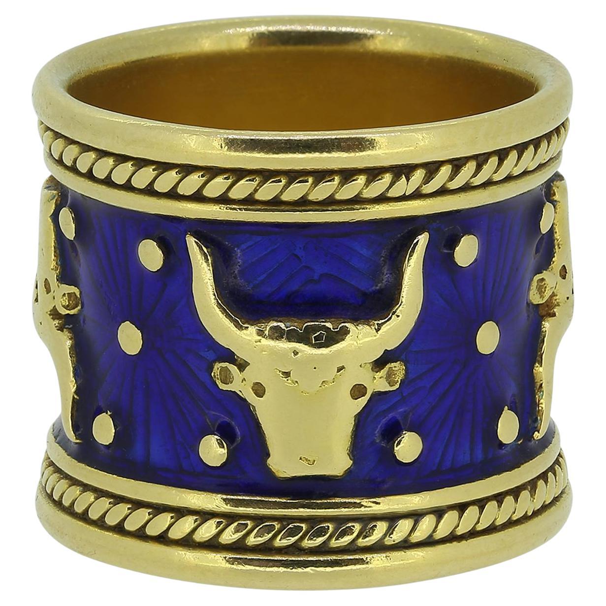 Elizabeth Gage Taurus Zodiac Sign Ring Size K (50)