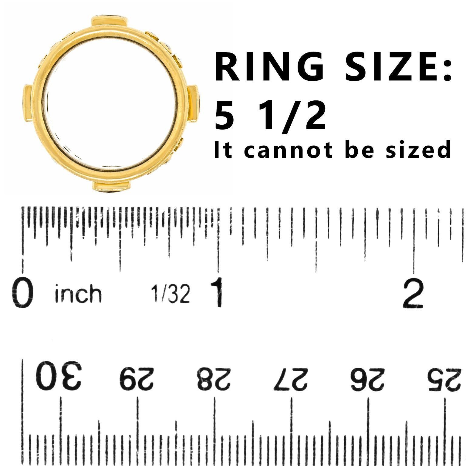Elizabeth Gage Templar Ring For Sale 1