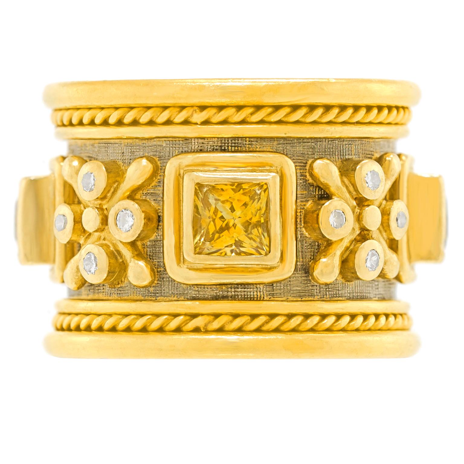 Elizabeth Gage Templar Ring For Sale 4