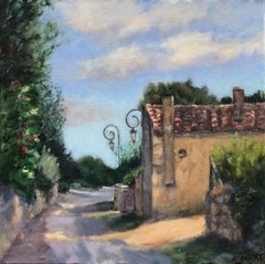 Provence: In a Tarascon Alley, a Vignette of Light, Oil Painting