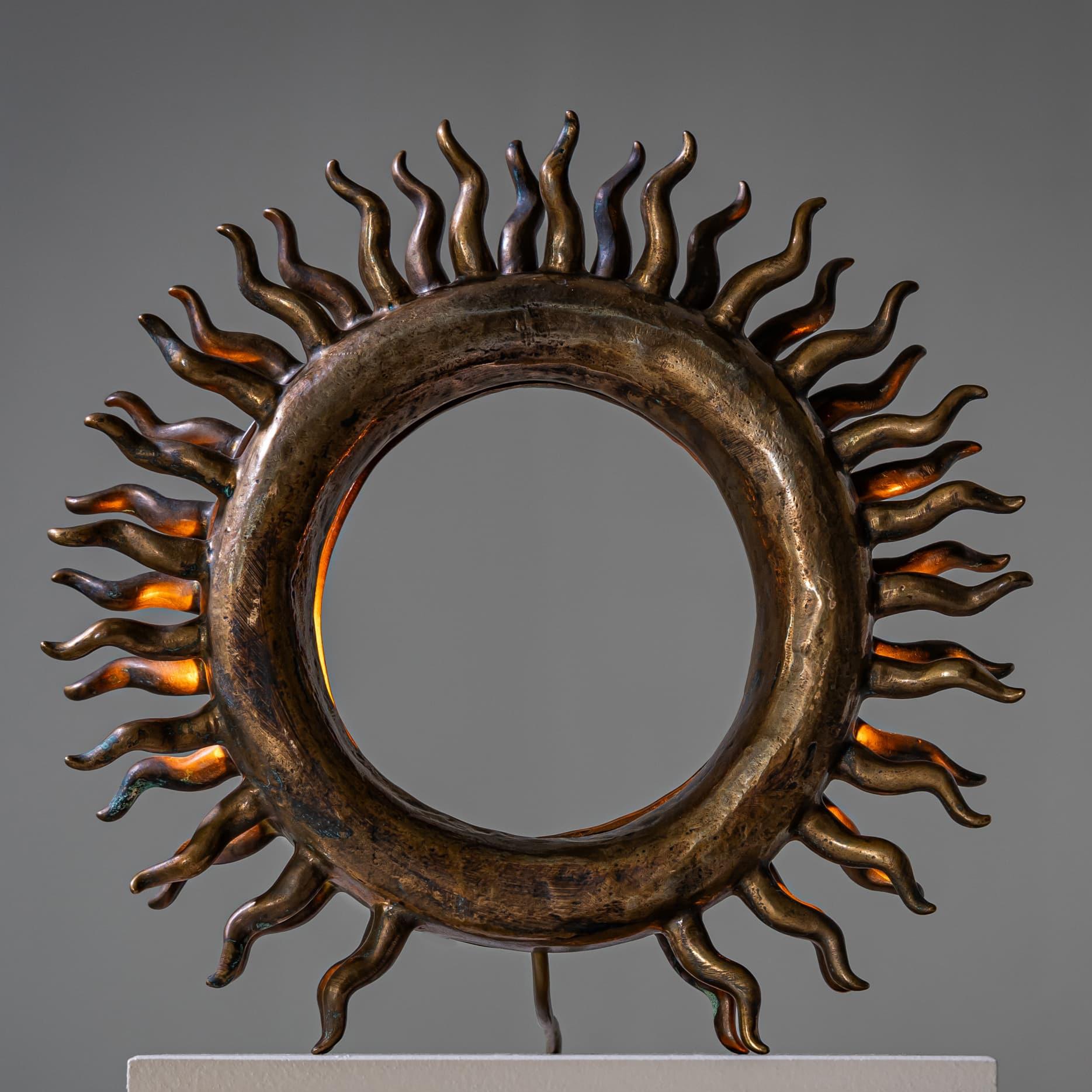 Italian Elizabeth Garouste & Mattia Bonetti model Çiva Table Lamp For Sale