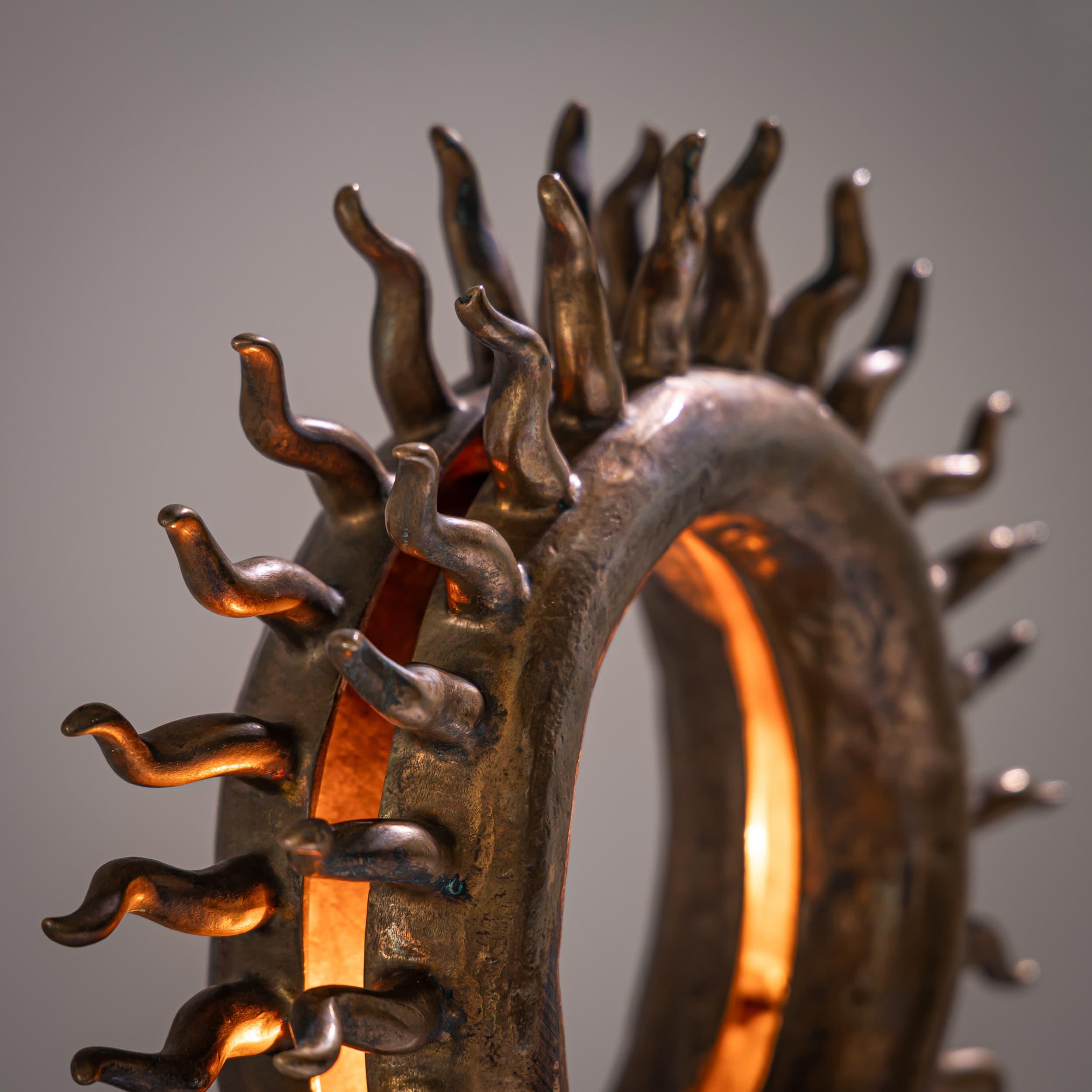 Elizabeth Garouste & Mattia Bonetti model Çiva Table Lamp For Sale 1