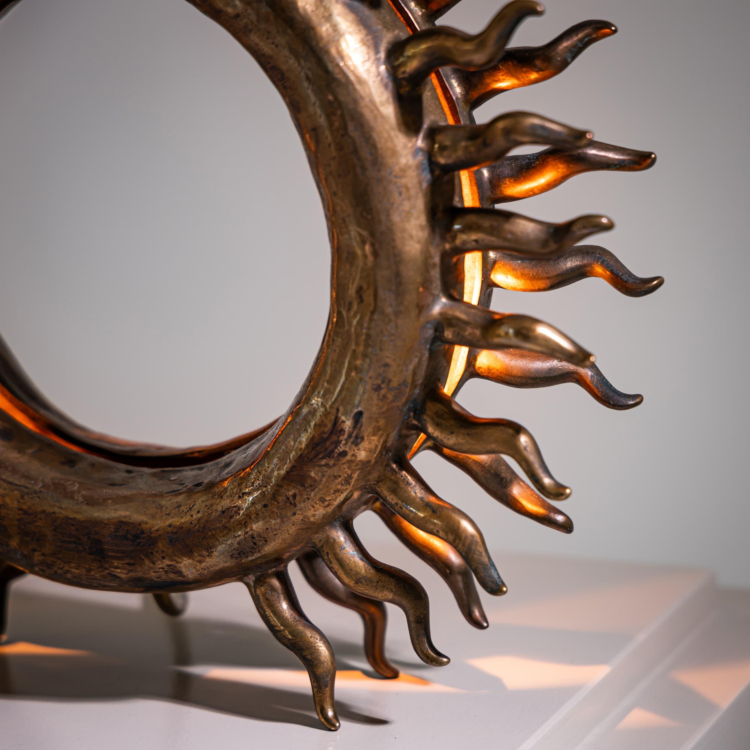 Elizabeth Garouste & Mattia Bonetti model Çiva Table Lamp For Sale 2