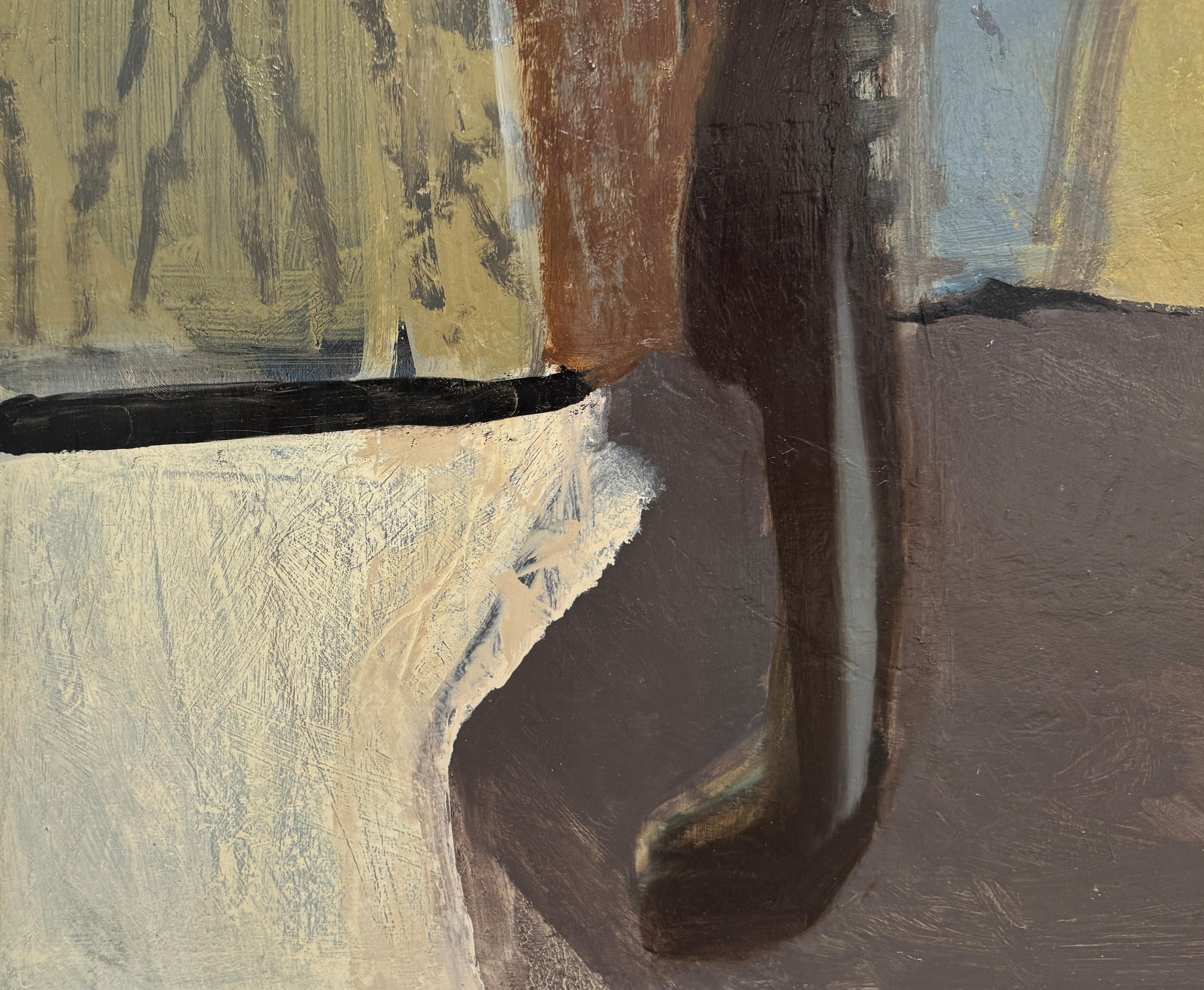 Elizabeth Geiger si è laureata in pittura e matematica presso l'Università della Virginia nel 1990 e ha proseguito i suoi studi artistici presso la New York Studio School e il Vermont Studio Center. È conosciuta per i suoi dipinti di nature morte