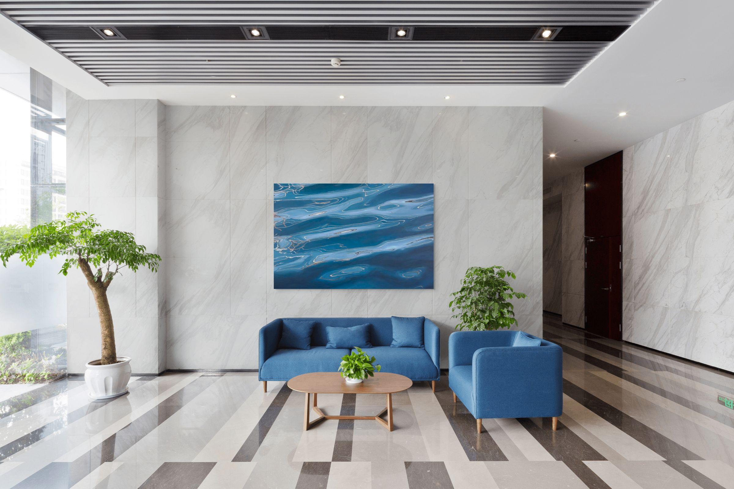 Flüssiges Herz (Zeitgenössisch), Painting, von Elizabeth Geisler