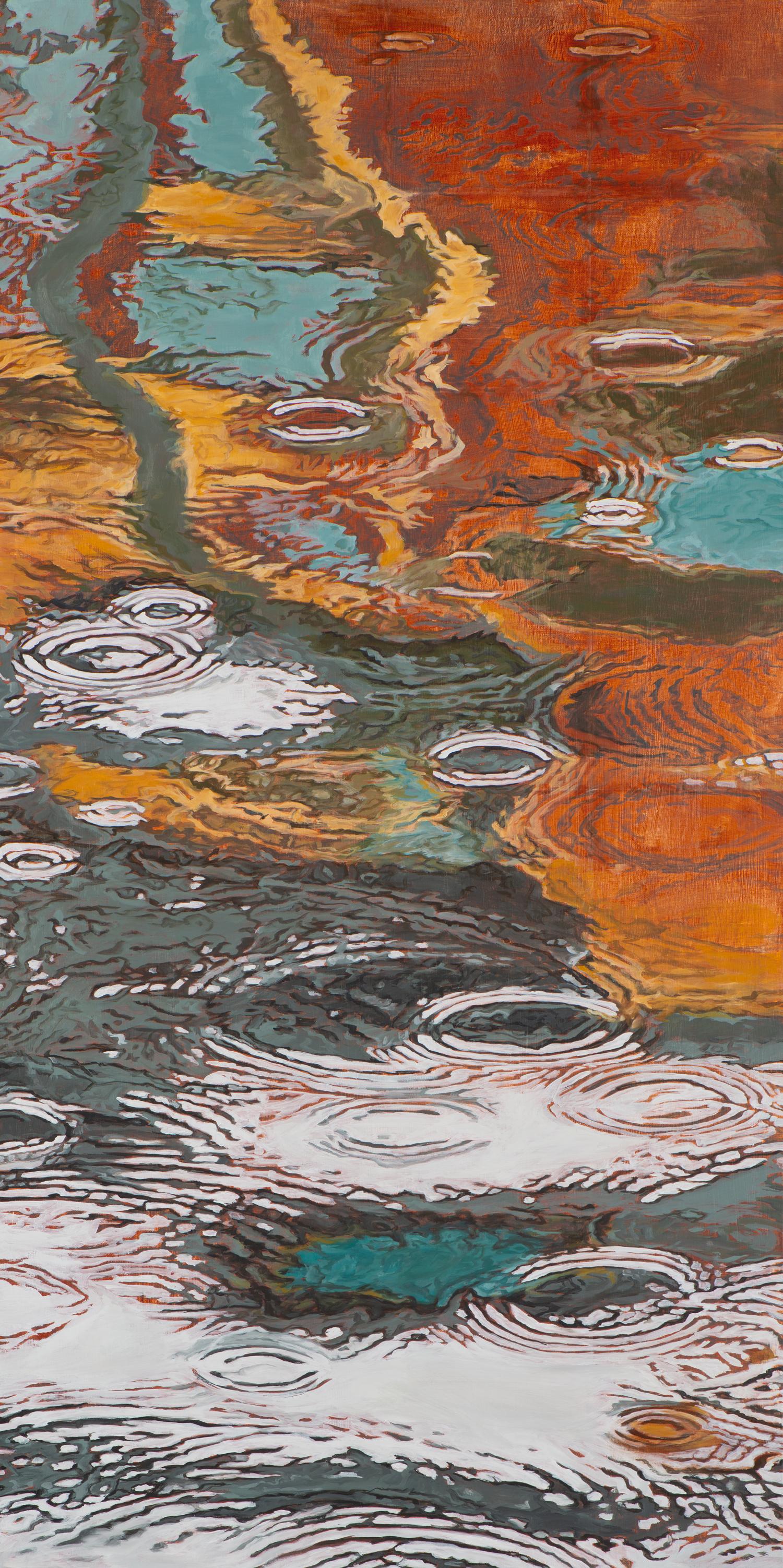 Abstract Painting de Elizabeth Geisler - Quidi Vidi