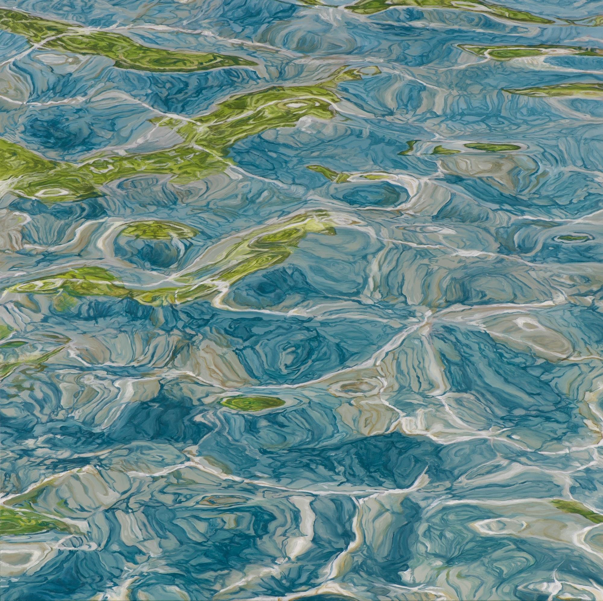 Landscape Painting de Elizabeth Geisler - Debajo de todo