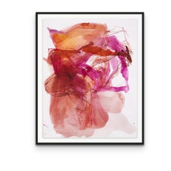 Trunk Study #22 - Colorful ink on paper edition with Archival Pigment Print