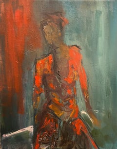 See One Red (Olio su tela)