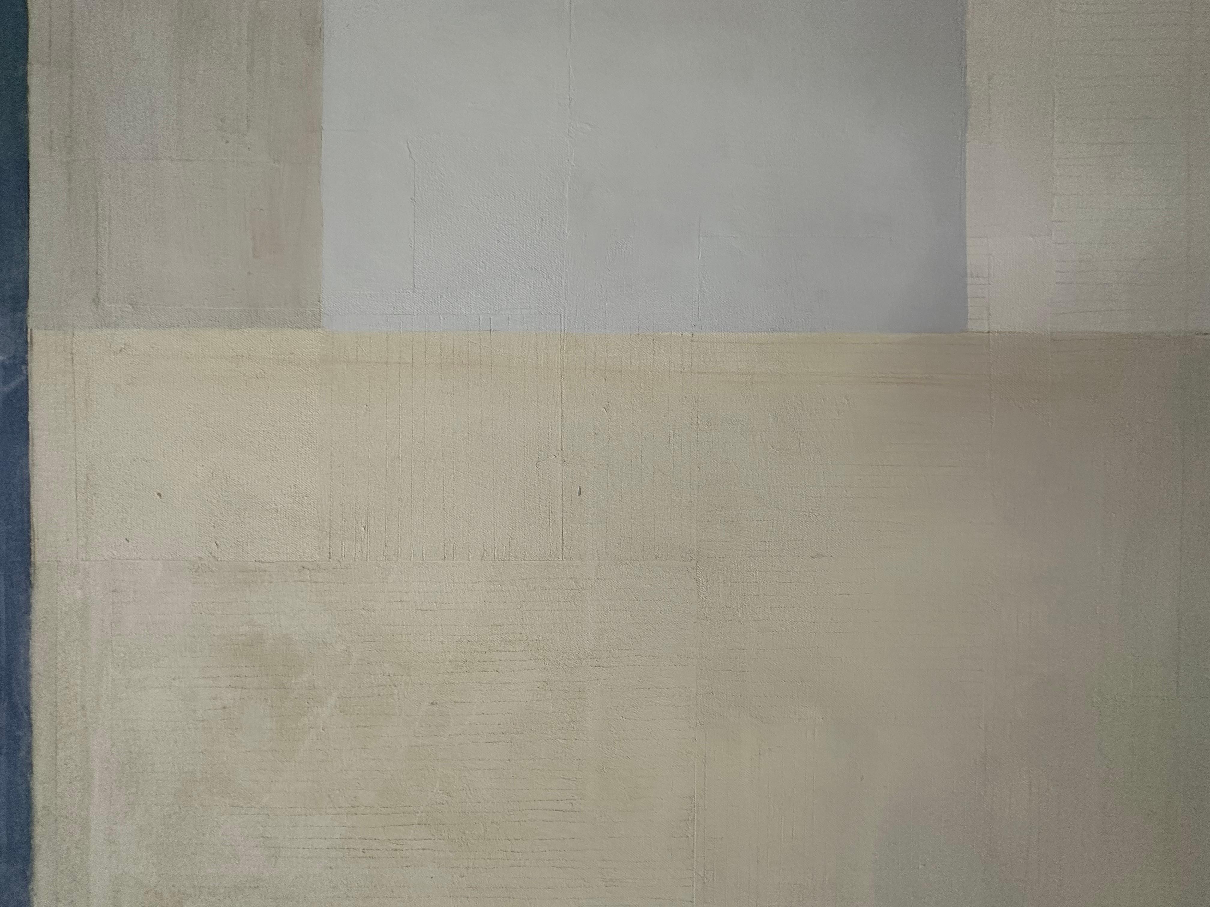 Bruma Two - Contemporary Geometric Abstract Gray Brown Beige Stripes, 2018 im Angebot 10