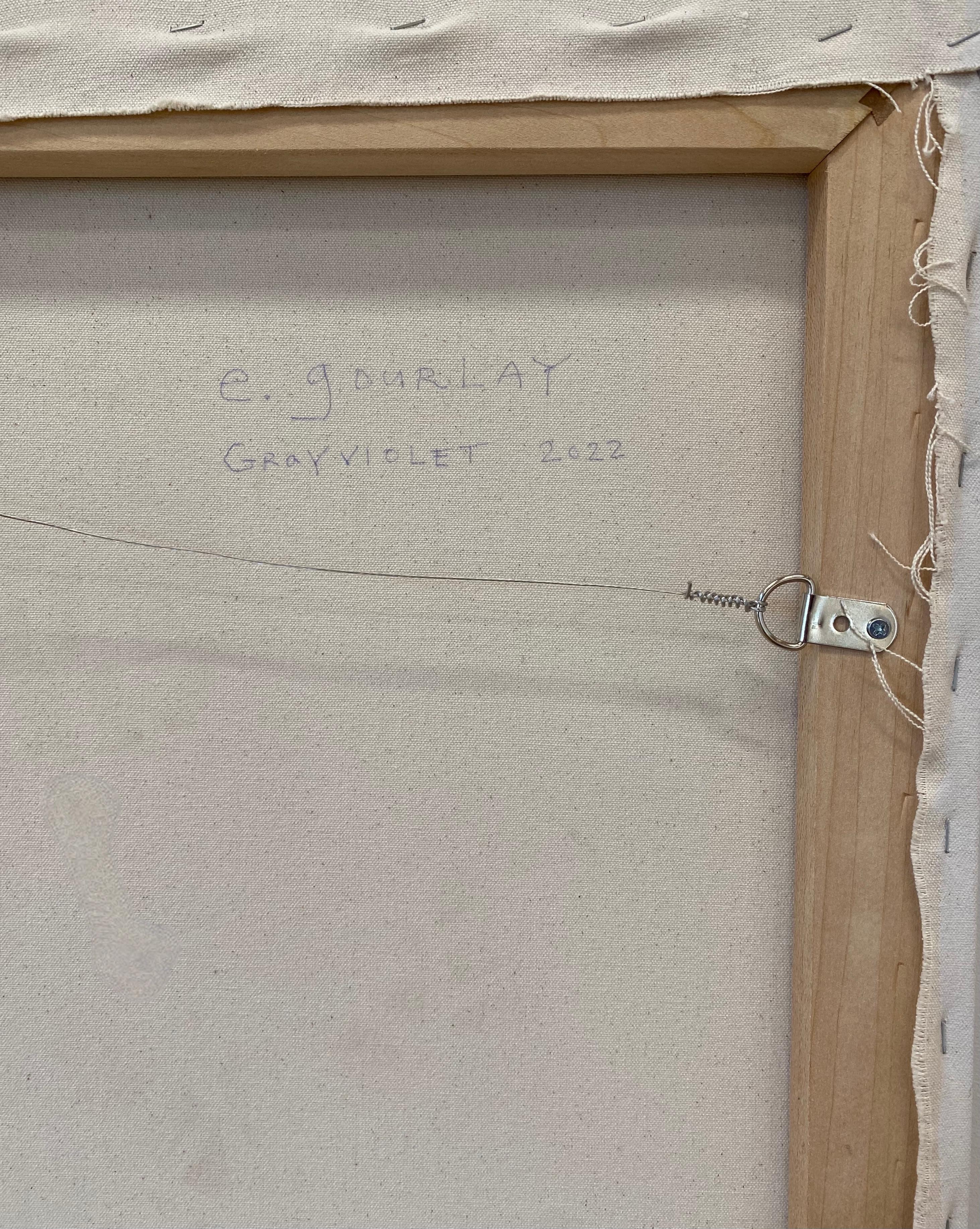 Grayviolet - Arancione Pesca Grigio Viola Lilla Blu Viola Strisce, 2022 in vendita 6