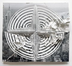Free-Hand, minimaliste, découpé : « NYC Blow Out »
