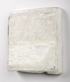 Elizabeth Harris, Remnant 6, Encaustic on Canvas and Wood, 2017