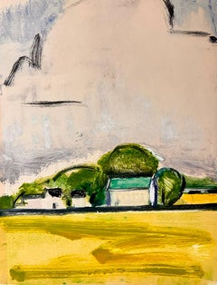 House and Yellow Fields