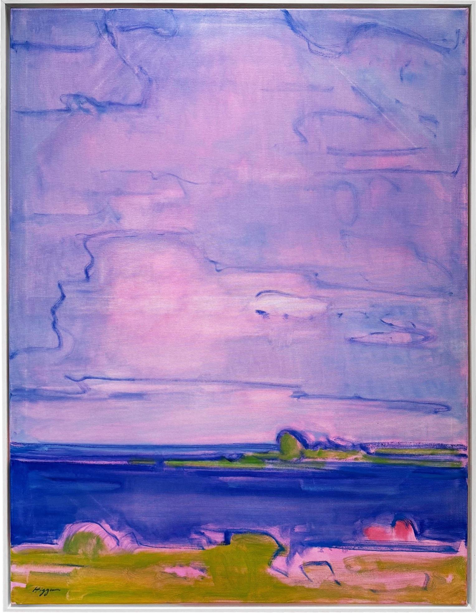 Violet Light - Painting by Elizabeth Higgins