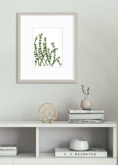 "Eucalyptus, " Framed Limited Edition Giclee Print, 12" x 9"