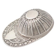 Vintage Sterling Silver Jockey Cap Caddy Spoon (1974)