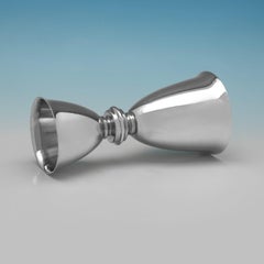 Elizabeth II Sterling Silver Spirit Measure by J. B. Chatterley & Sons Ltd., 197