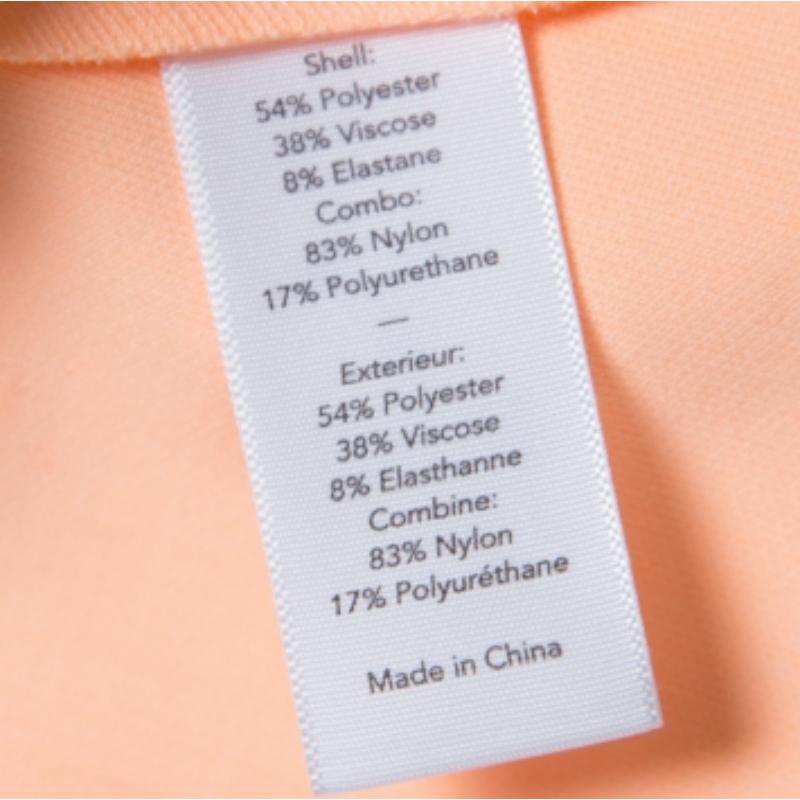 Elizabeth & James Sonnen gewaschenes orange Ponte-Strick trägerloses Addilyn Crop Top S Damen im Angebot
