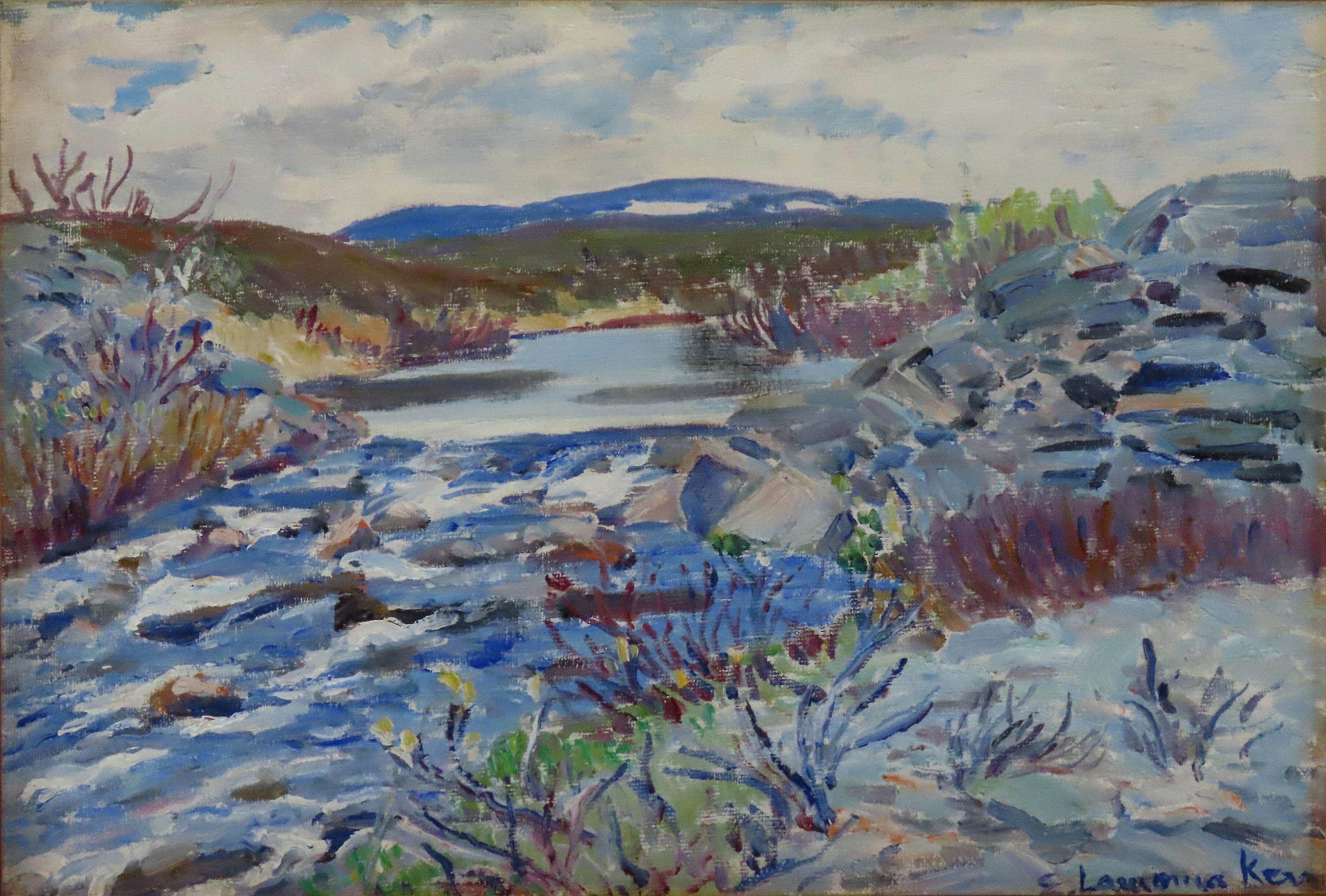 Original Oil on Canvas by Elizabeth Lamorna Kerr 1904 -1990 