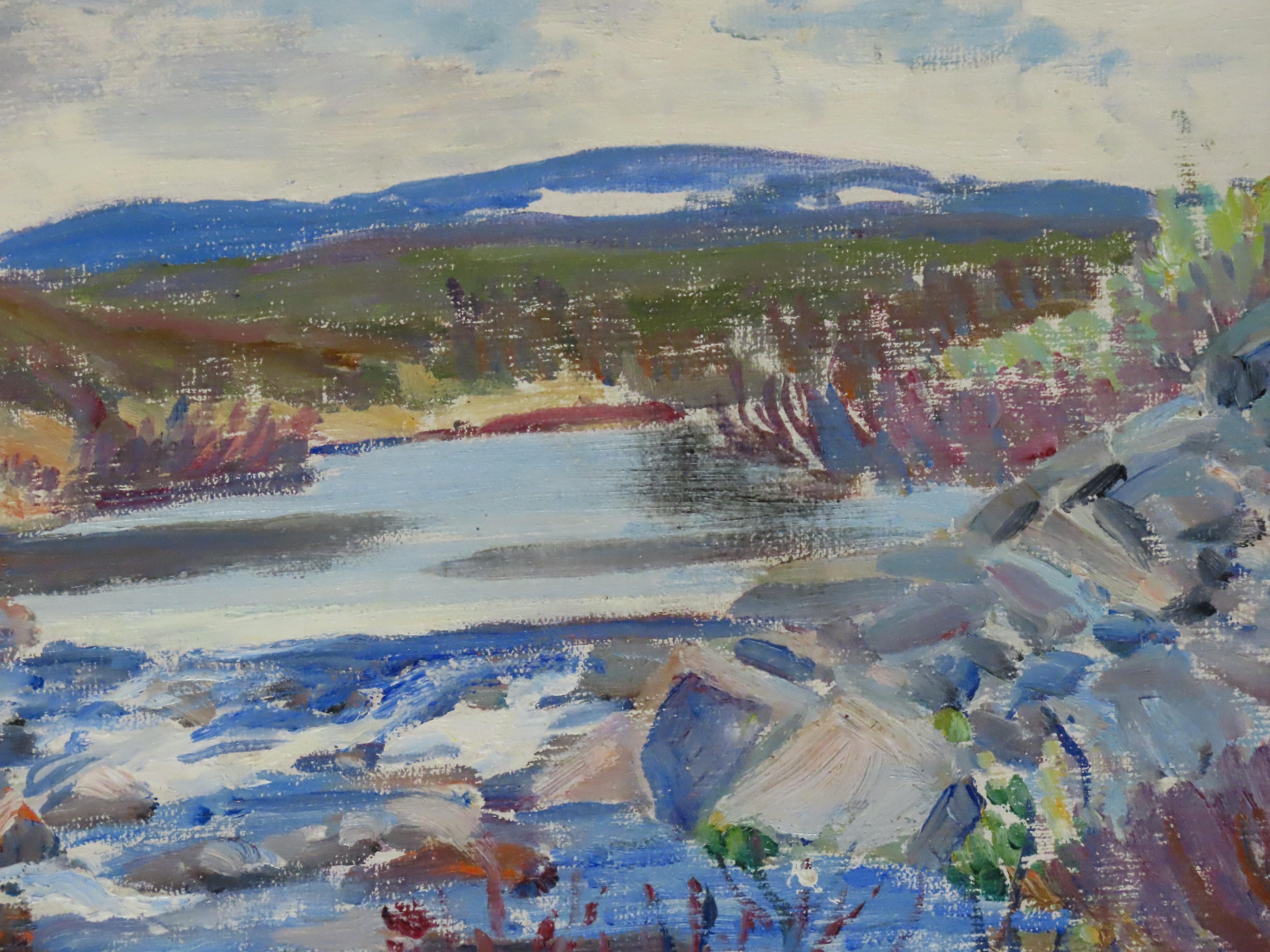 Original Oil on Canvas by Elizabeth Lamorna Kerr 1904 -1990 