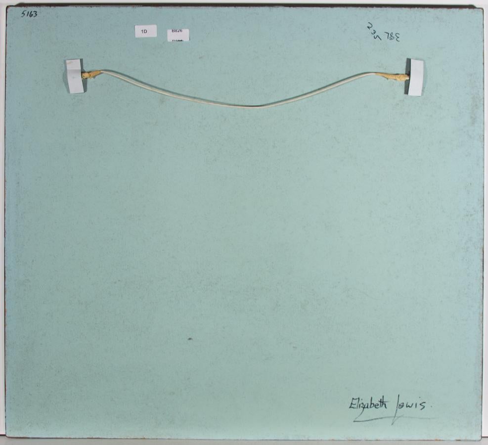 Elizabeth Lewis - Mid 20th Century Sculpture, Landscape in Metal and Resin 1