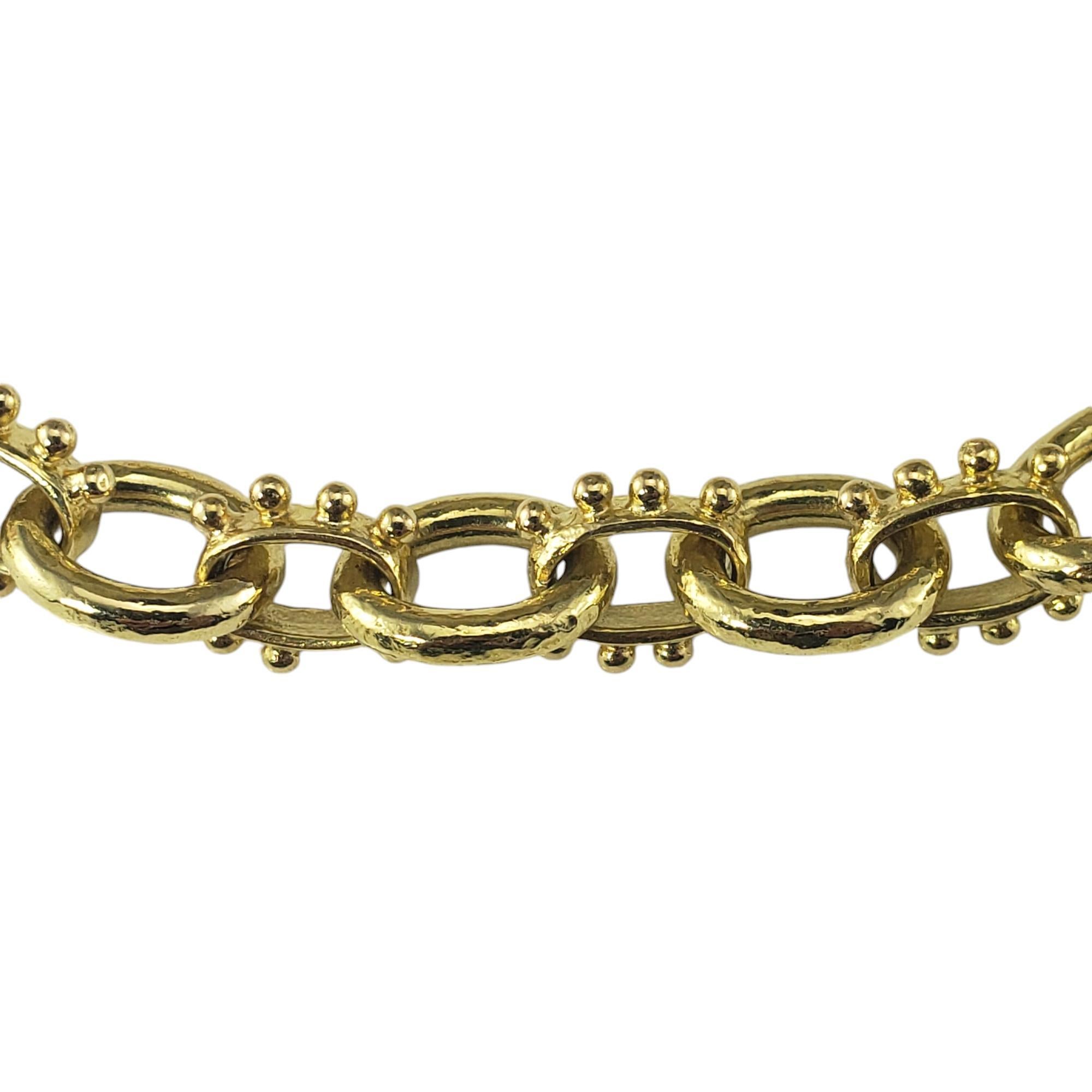 Elizabeth Locke Bracelet à breloques en or jaune 18 carats #18457 en vente 1
