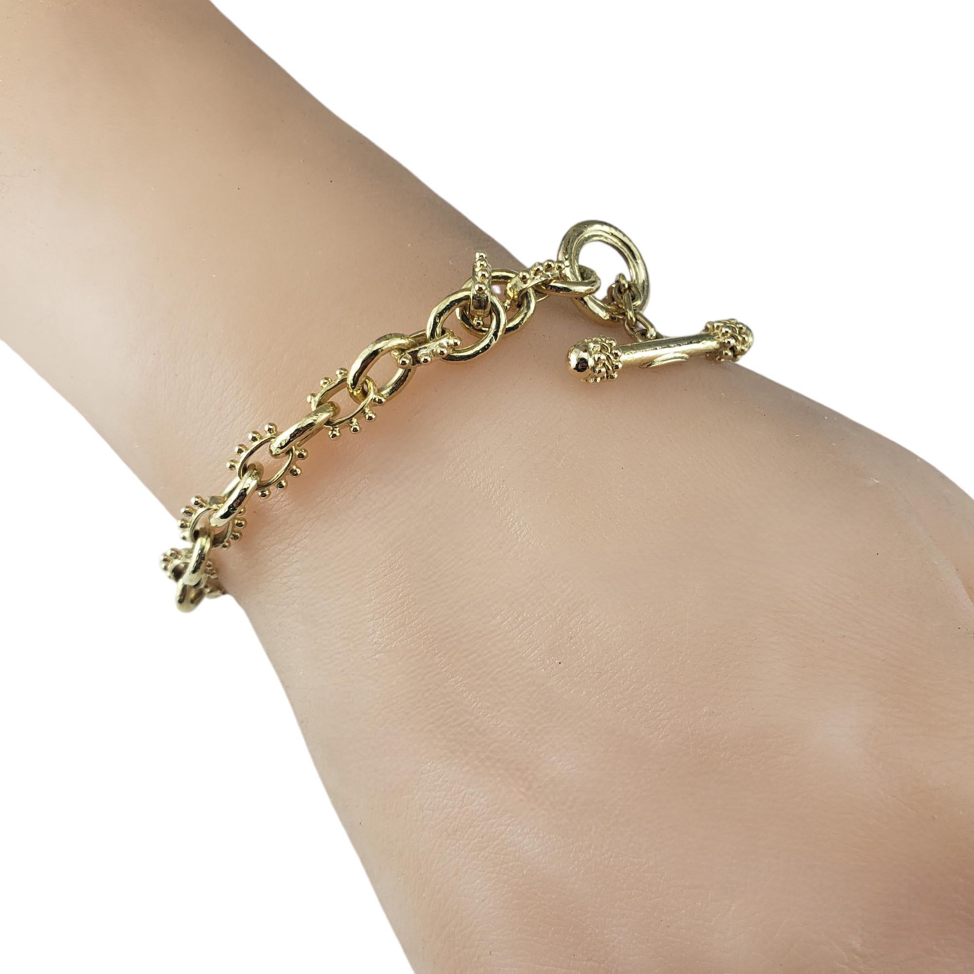 Elizabeth Locke Bracelet à breloques en or jaune 18 carats #18457 en vente 3