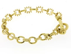 Elizabeth Locke 19kt Charm Bracelet