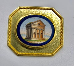 Elizabeth Locke Micro Mosaic Pendant or Brooch
