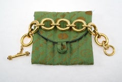 Elizabeth Locke Padova Gold Links Bracelet