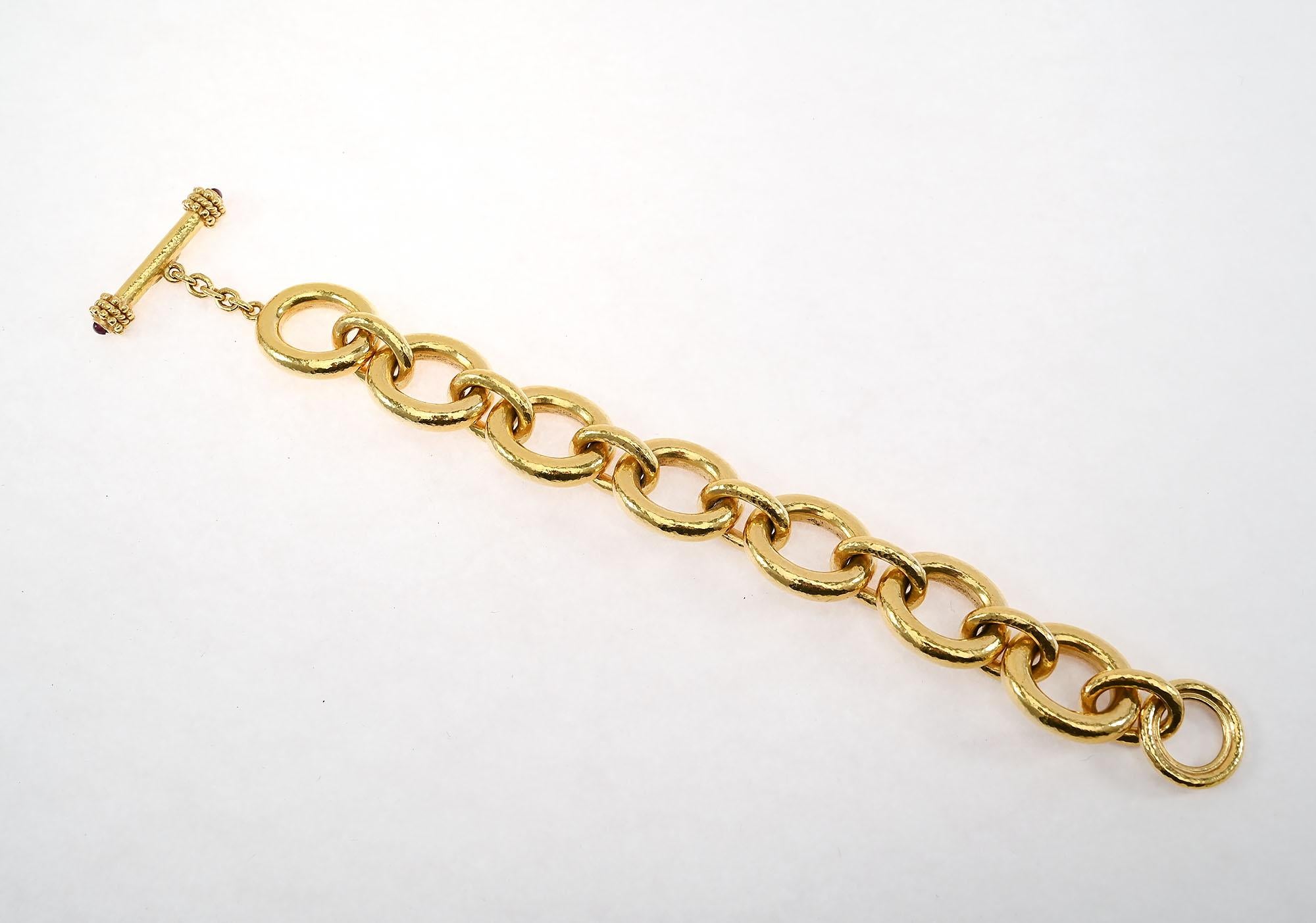 Elizabeth Locke Padova Bracelet à maillons en or Neuf - En vente à Darnestown, MD