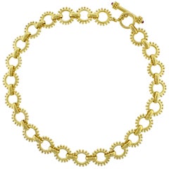 Elizabeth Locke Toggle Necklace