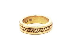 Elizabeth Locke Twisted Rope Band size 2.5