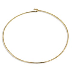 Elizabeth Locke Yellow Gold Choker