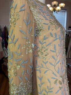 Elizabeth Mason Couture Embellished Evening Coat