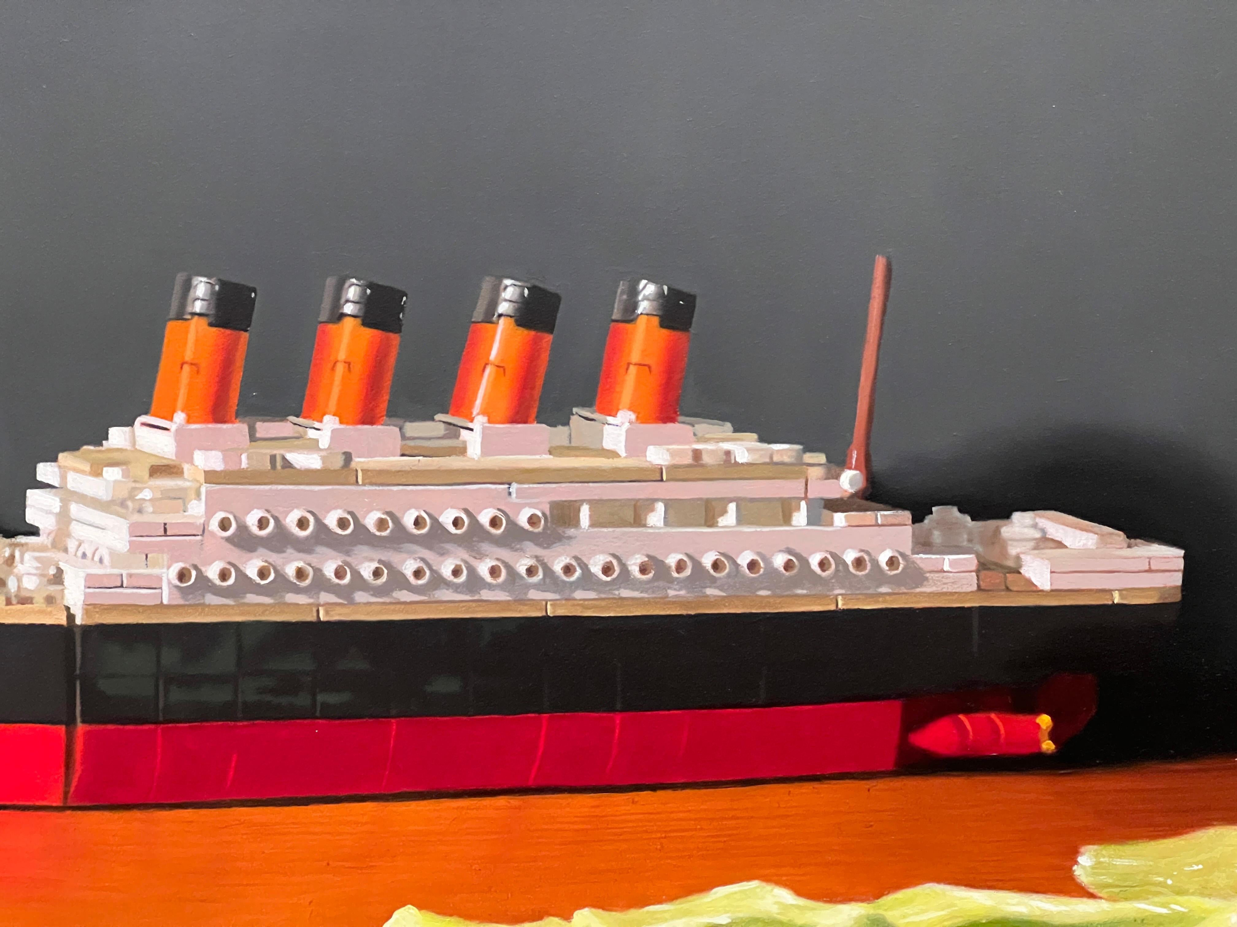 ICEBERG, UNA TESTA! - Realismo contemporaneo / Nave giocattolo Titanic 2