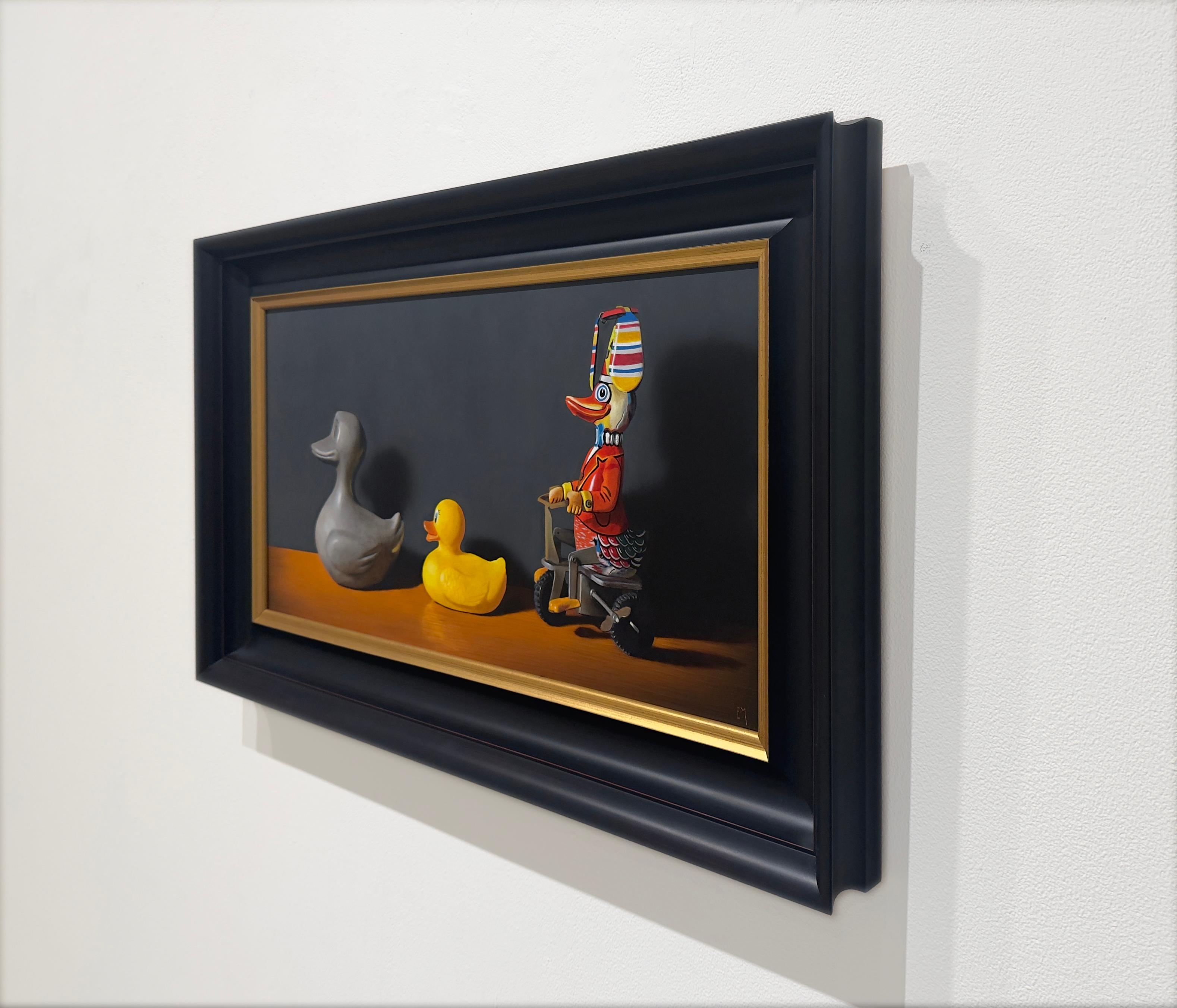 KEEP YOUR DUCKS IN A ROW - Contemporary/ Humorous/ Still Life For Sale 3