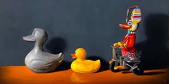 MANTENGA SUS Patos EN FILA - Contemporáneo / Humor / Naturaleza Muerta